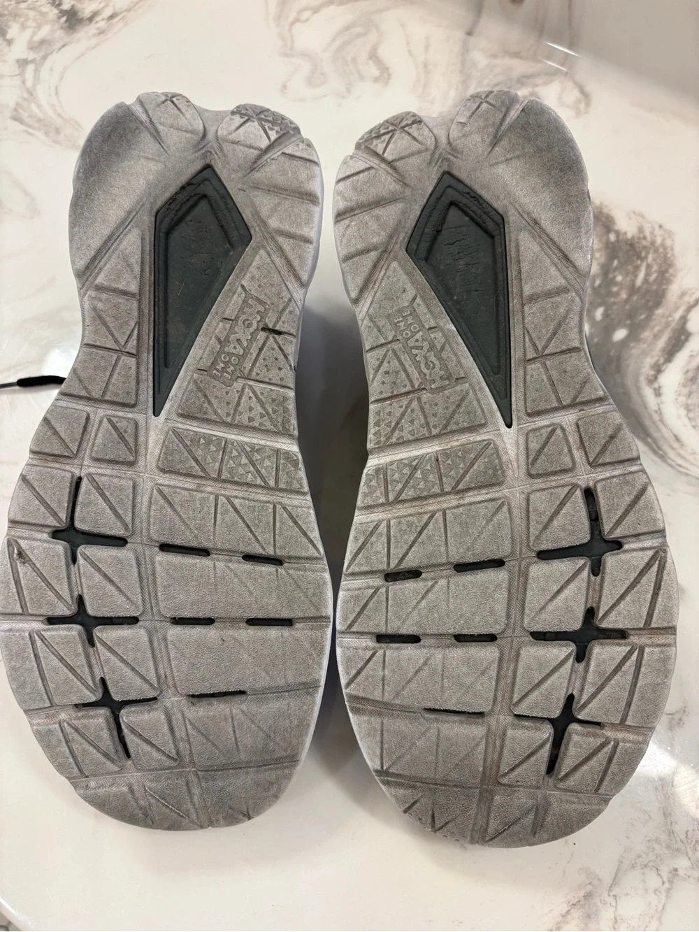 HOKA ONE ONE Mach 4 Running Shoes Women's Size 9.5 Black Gray
